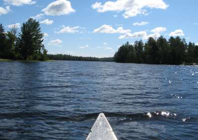 The Peace of a Canoe on the Boundary Waters
