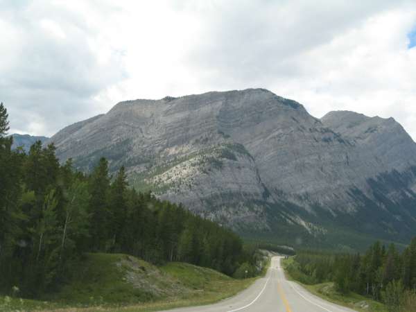 Mt. Michenel, East of Parks, AB