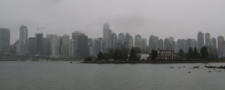 Downtown Vancouver from Stanley Park