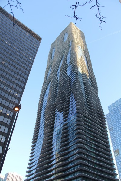 Aqua Tower, award winner by Jeanne Gang, 2009